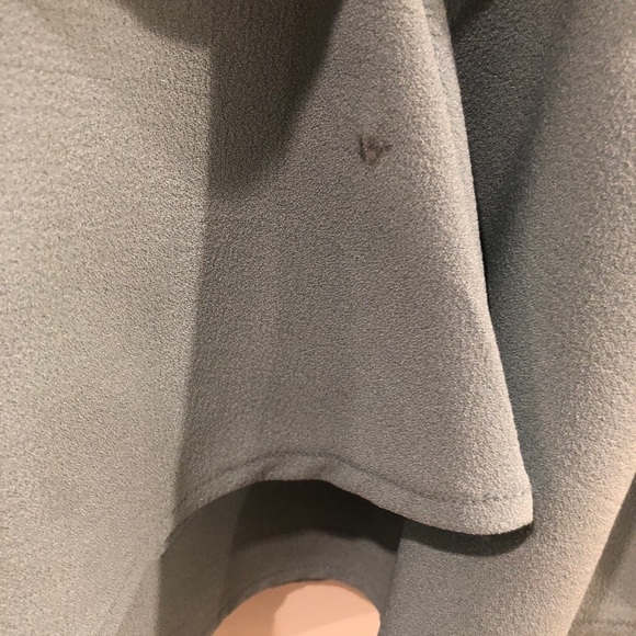 Fit and Flare Powder Blue Dress with Lace Size S - Picture 8 of 8